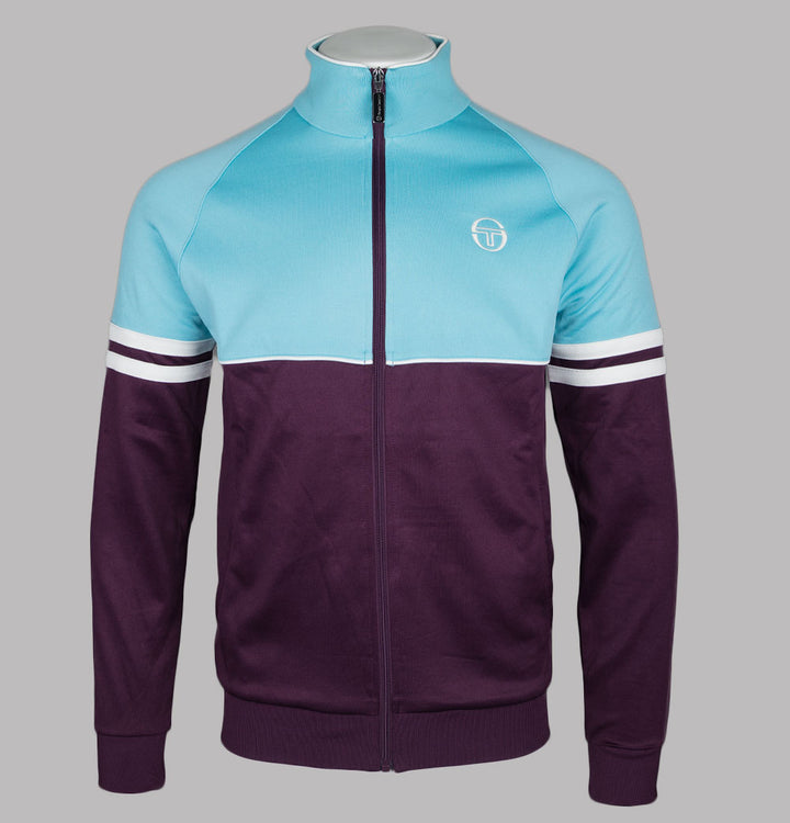 Sergio Tacchini Orion Track Top Milky Blue/Winter Bloom/Gardenia