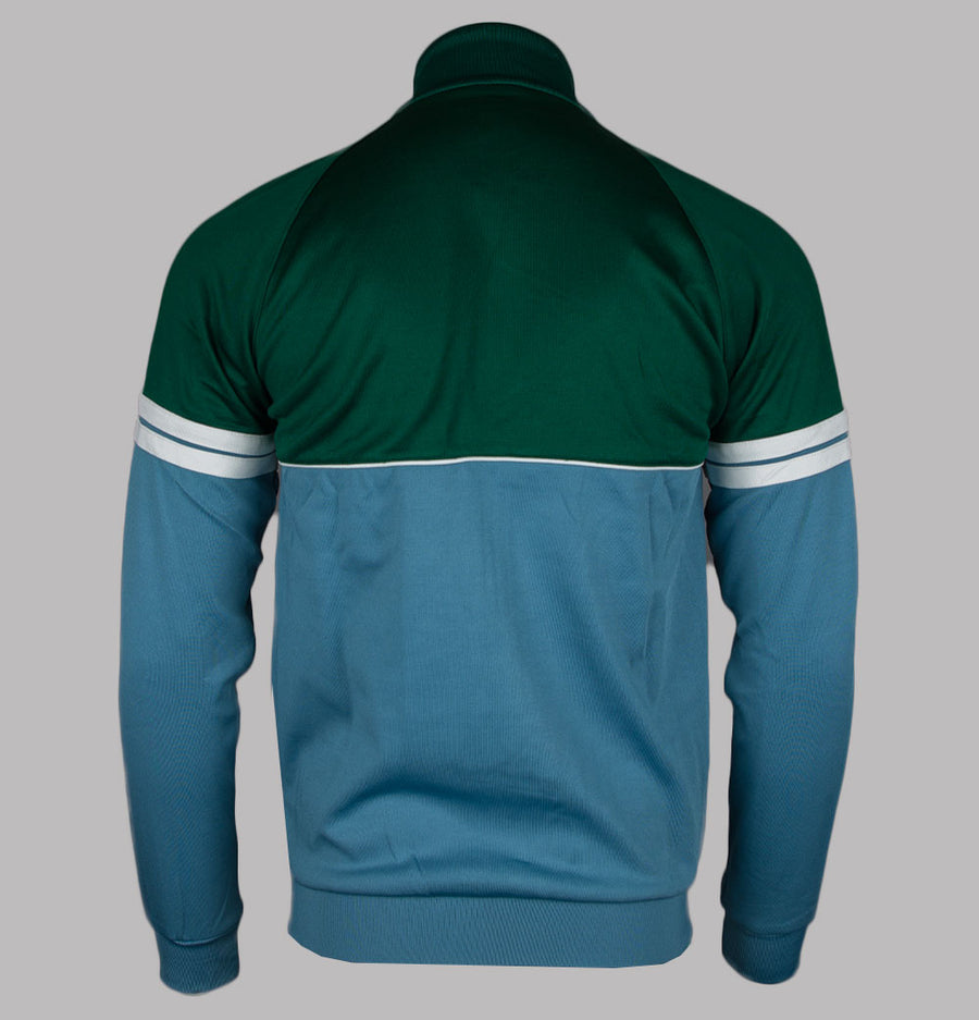 Sergio Tacchini Orion Track Top Rainforest/Coronet Blue/Gardenia