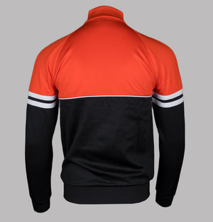 Sergio Tacchini Orion Track Top Tangerine Tango/Black