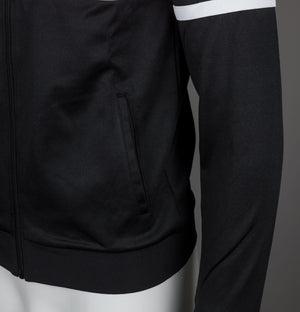 Sergio Tacchini Orion Track Top Tangerine Tango/Black
