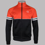 Sergio Tacchini Orion Track Top Tangerine Tango/Black