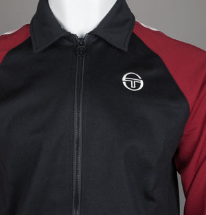 Sergio Tacchini Renshaw Track Top Black/Gardenia