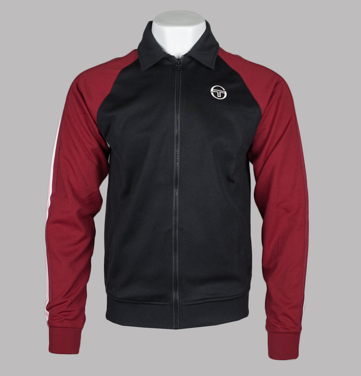 Sergio Tacchini Renshaw Track Top Black/Gardenia