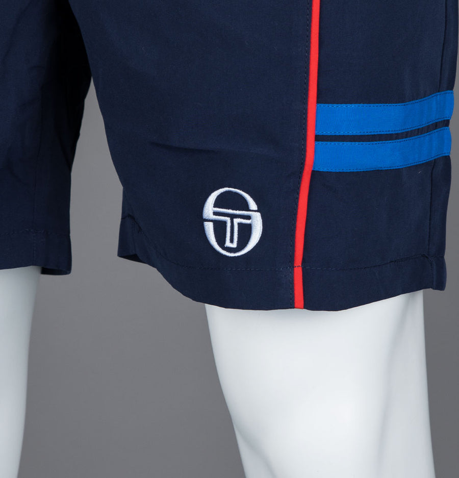 Sergio Tacchini Romolo Swim Shorts Maritime Blue/Adrenaline Rush/Nautical Blue