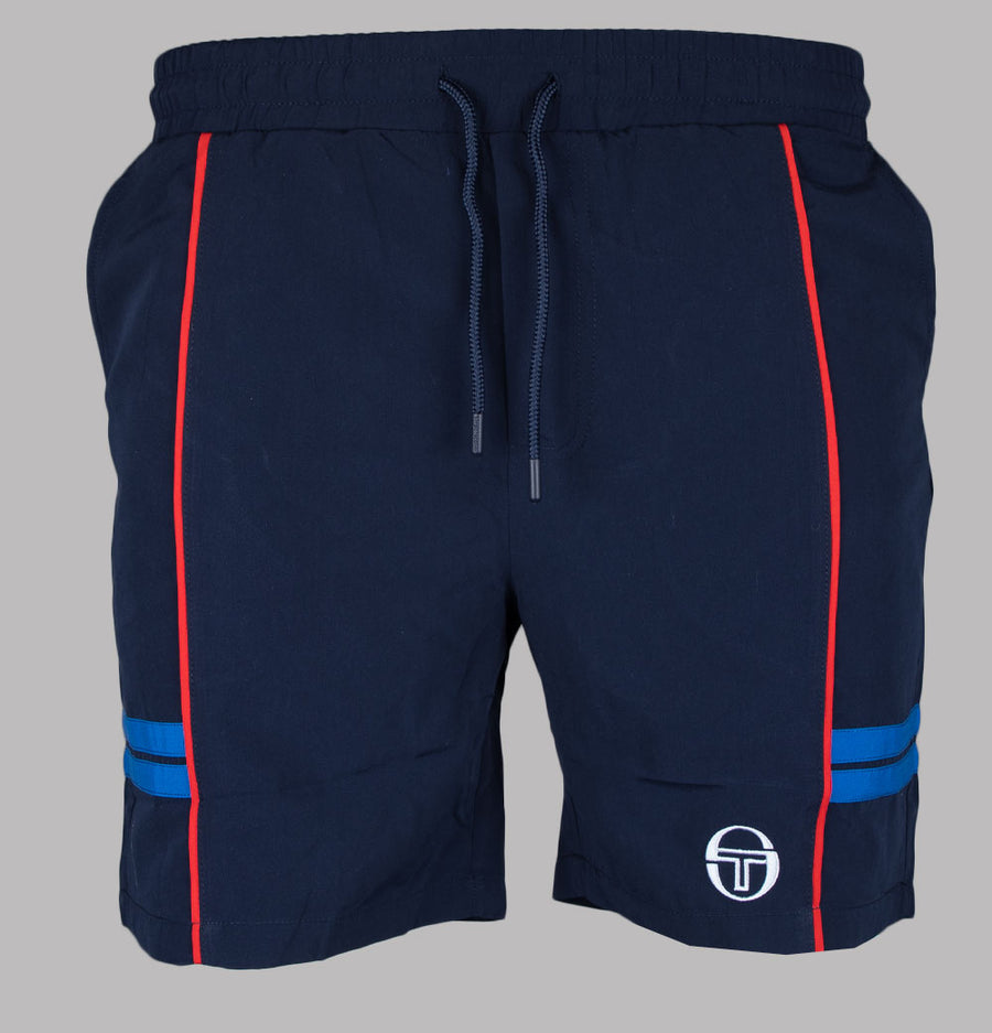 Sergio Tacchini Romolo Swim Shorts Maritime Blue/Adrenaline Rush/Nautical Blue