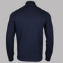 Sergio Tacchini Sangro 1/4 Zip Knitted Jumper Maritime Blue/Vintage Indigo/Gardenia