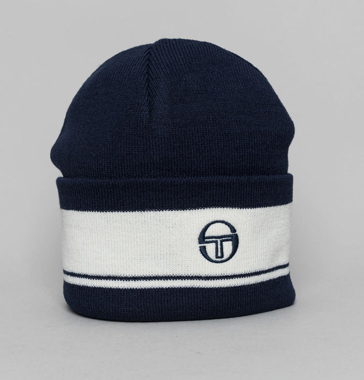 Sergio Tacchini Sellarz Beanie Maritime Blue/Gardenia