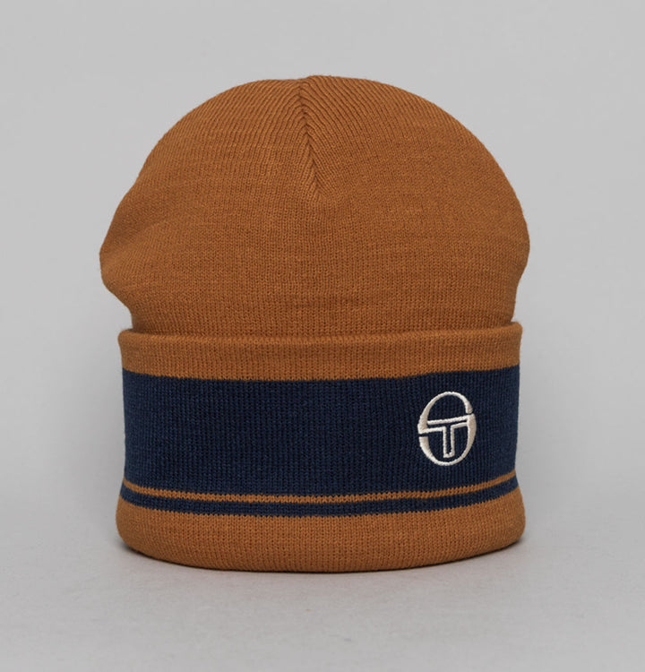 Sergio Tacchini Sellarz Beanie Pumpkin Spice/Maritime Blue/Gardenia