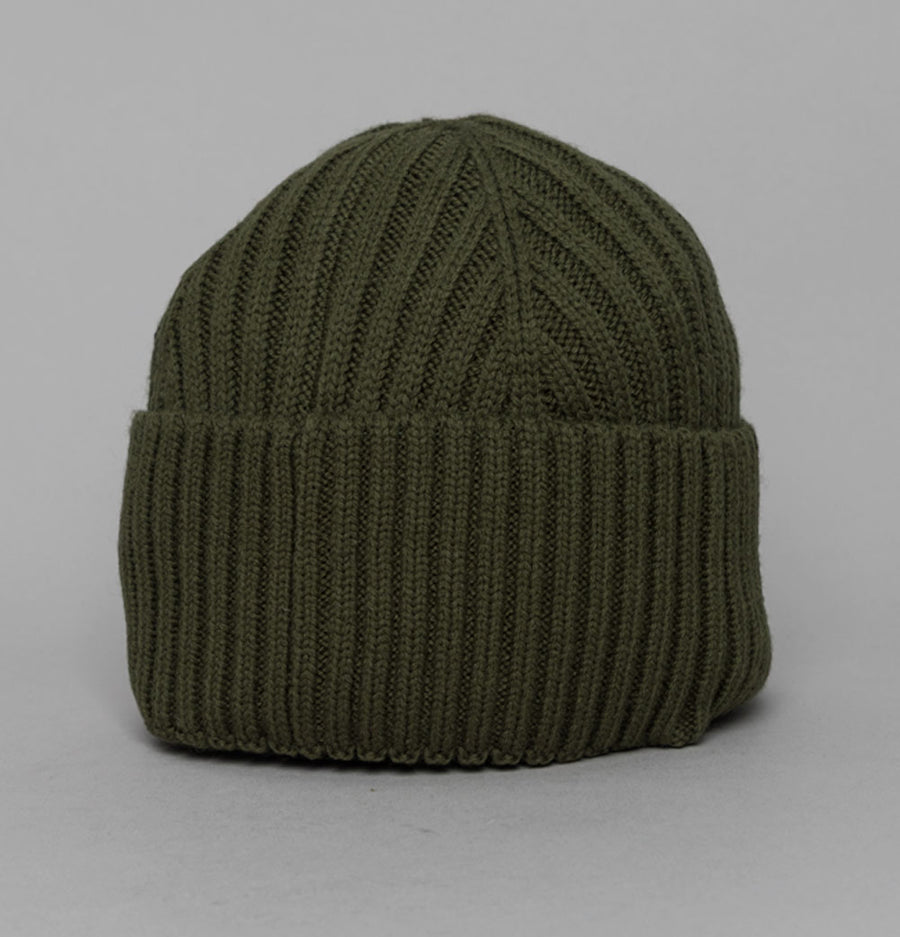 Sergio Tacchini Seppi Ribbed Beanie Avocado/Black