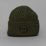 Sergio Tacchini Seppi Ribbed Beanie Avocado/Black