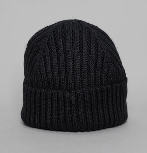 Sergio Tacchini Seppi Ribbed Beanie Black/Gold