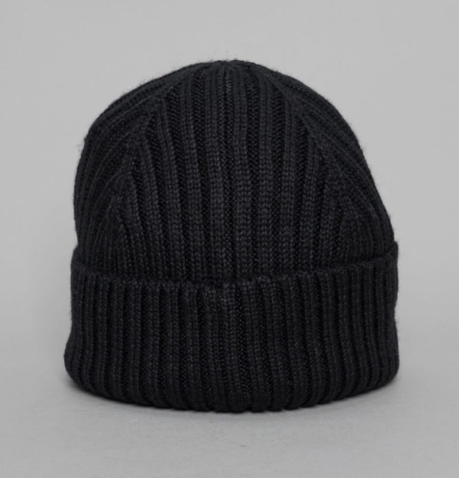 Sergio Tacchini Seppi Ribbed Beanie Black/Gold