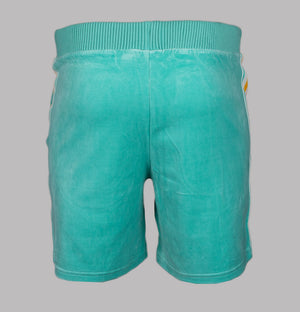 Sergio Tacchini Slice Velour Shorts Pool Blue