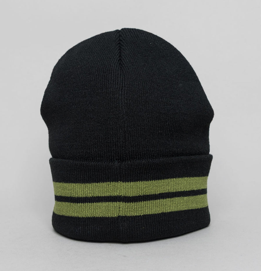 Sergio Tacchini Surgis Striped Beanie Black/Avocado