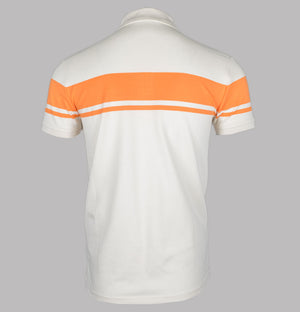 Sergio Tacchini Young Line Polo Shirt Gardenia/Tangerine