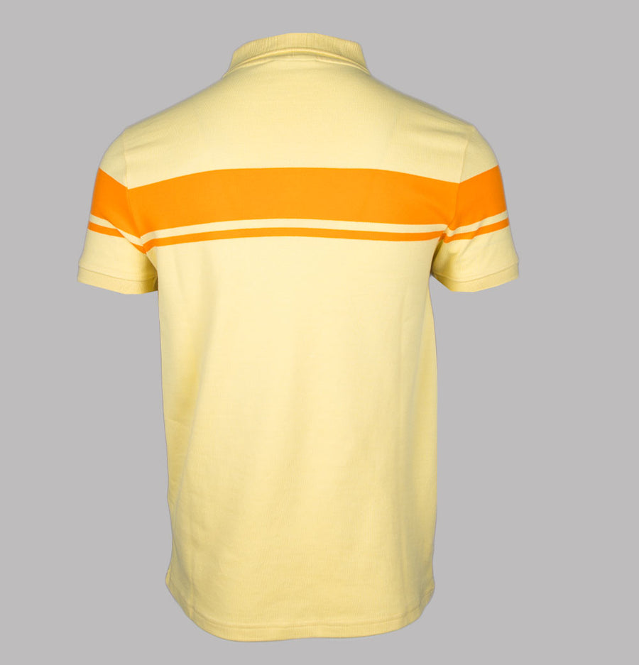 Sergio Tacchini Young Line Polo Shirt Pale Banana/Autumn Glory