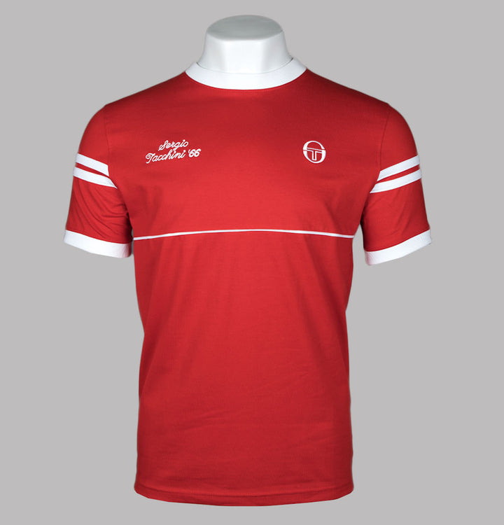 Sergio Tacchini Orion Davis T-Shirt Adrenaline Rush/White