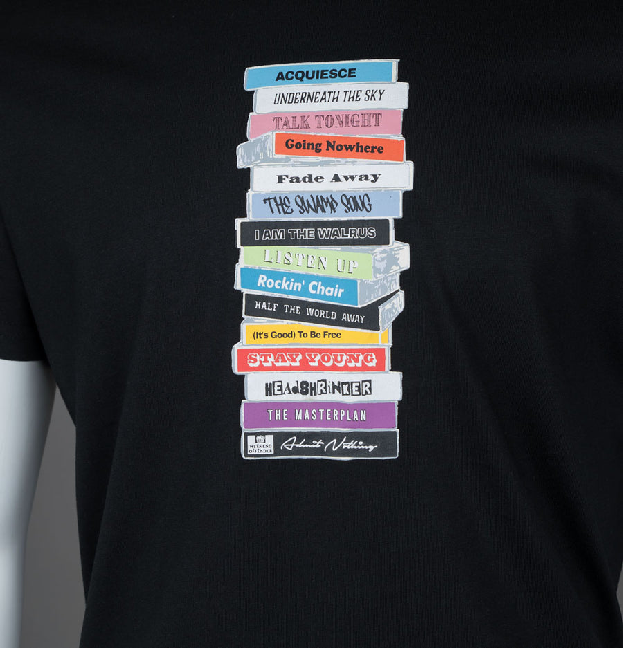 Weekend Offender 1995 B-Sides Cassettes T-Shirt Black