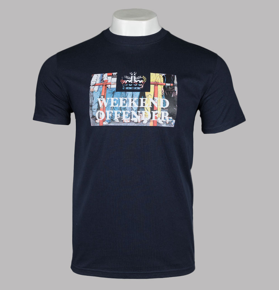 Weekend Offender Bissel T-Shirt Navy