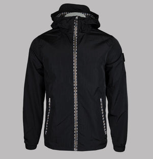 Weekend Offender Campania Fleece Lined Jacket Black