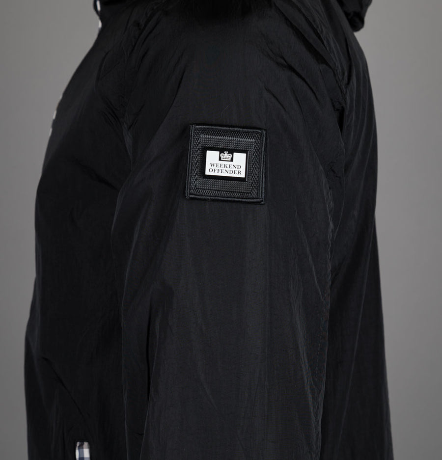Weekend Offender Campania Fleece Lined Jacket Black
