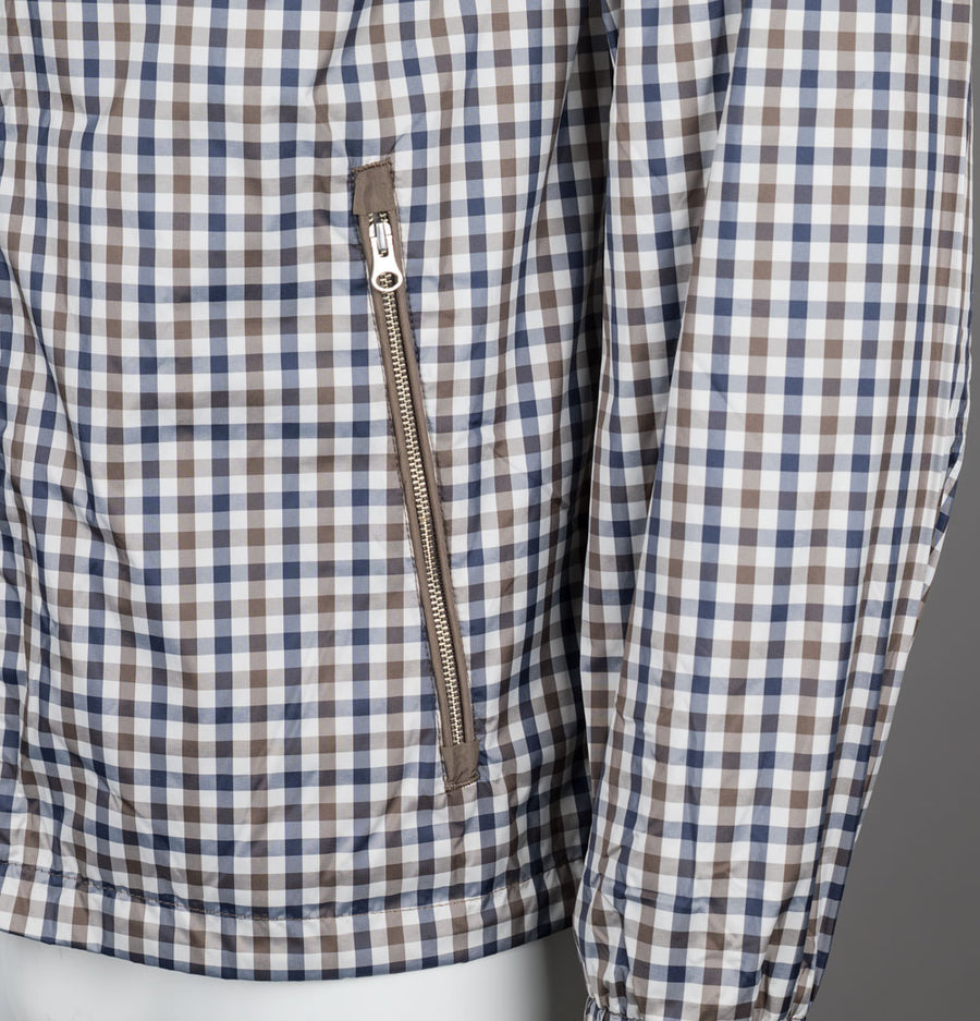 Weekend Offender Campania Fleece Lined Jacket Mid House Check