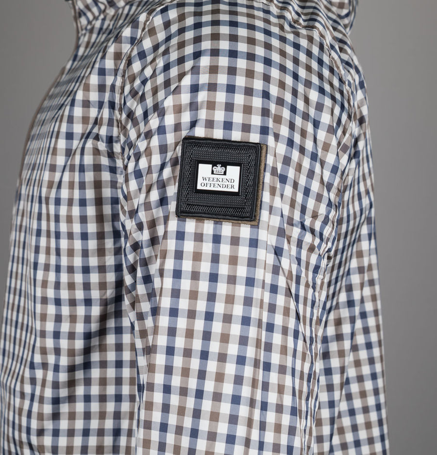 Weekend Offender Campania Fleece Lined Jacket Mid House Check