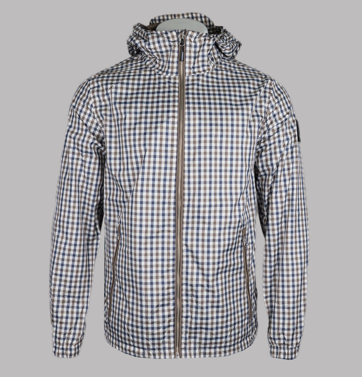 Weekend Offender Campania Fleece Lined Jacket Mid House Check
