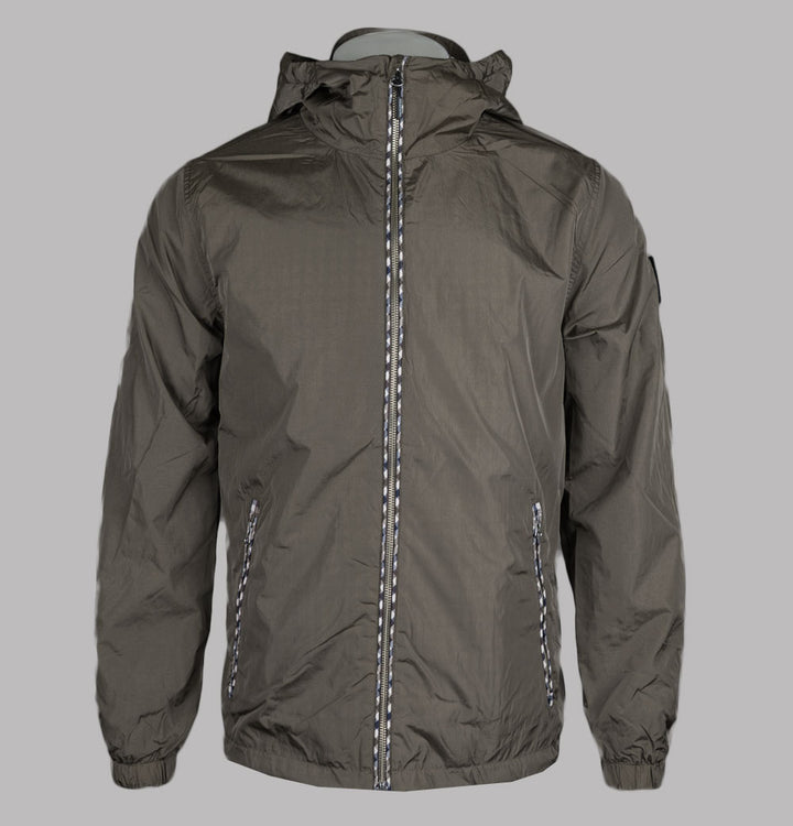 Weekend Offender Campania Fleece Lined Jacket Tobacco