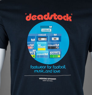 Weekend Offender Deadstock Graphic T-Shirt Navy