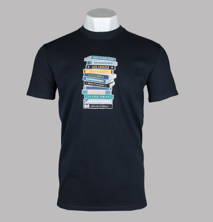 Weekend Offender Definitely Maybe Cassettes T-Shirt Navy