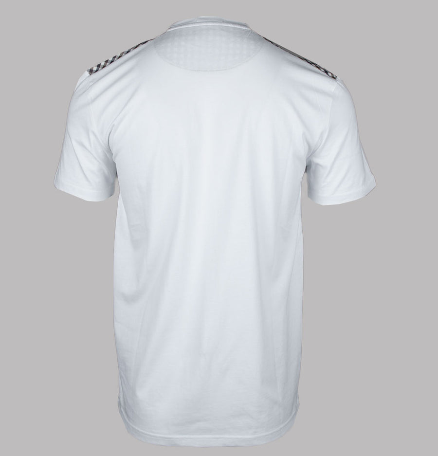 Weekend Offender Diaz T-Shirt White/Mid House Check