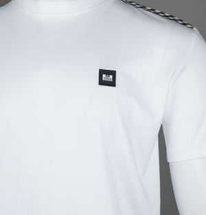 Weekend Offender Diaz T-Shirt White/Mid House Check