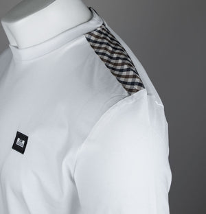 Weekend Offender Diaz T-Shirt White/Mid House Check