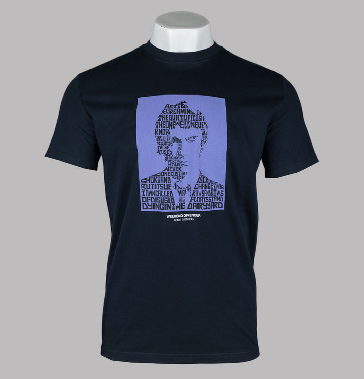 Weekend Offender Dreamin Graphic T-Shirt Navy