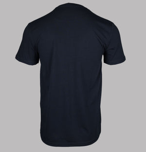 Weekend Offender Dygas T-Shirt Navy/Blue House Check