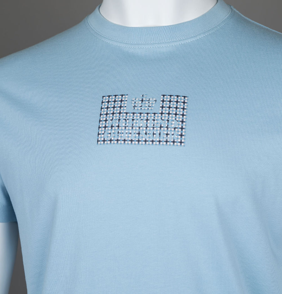 Weekend Offender Dygas T-Shirt Winter Sky/House Check