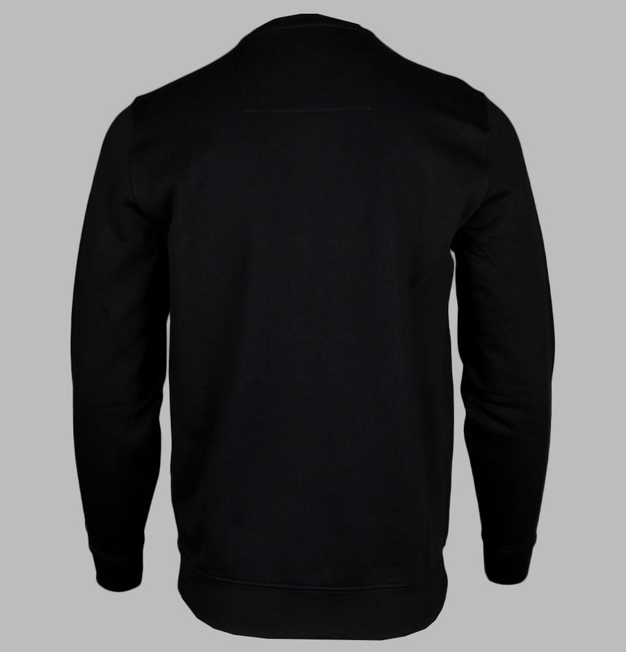 Weekend Offender Ferrer Fleece Back Sweatshirt Black