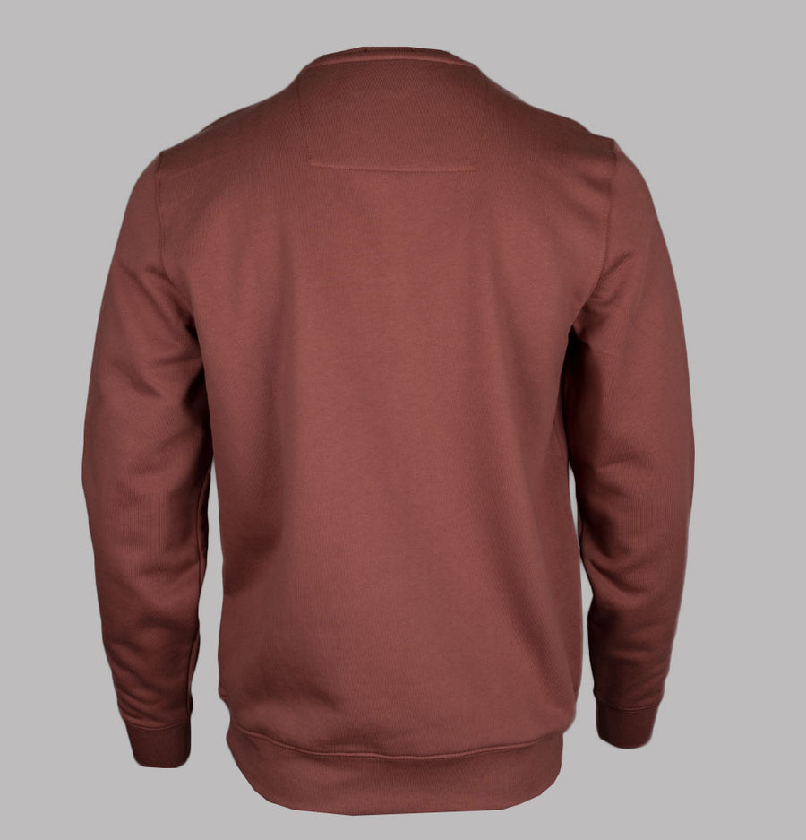 Weekend Offender Ferrer Fleece Back Sweatshirt Clay