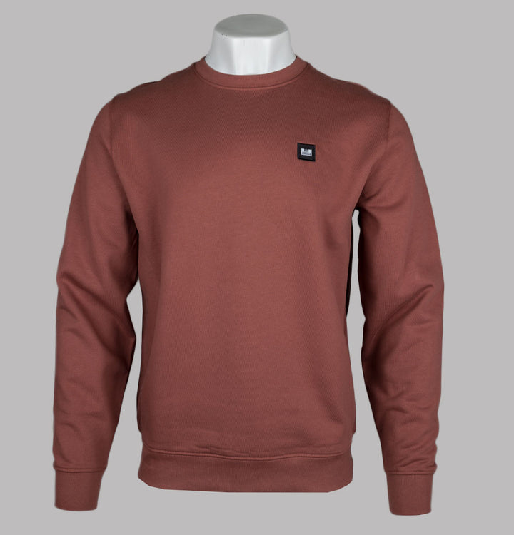 Weekend Offender Ferrer Fleece Back Sweatshirt Clay