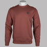 Weekend Offender Ferrer Fleece Back Sweatshirt Clay