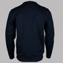 Weekend Offender Ferrer Fleece Back Sweatshirt Navy