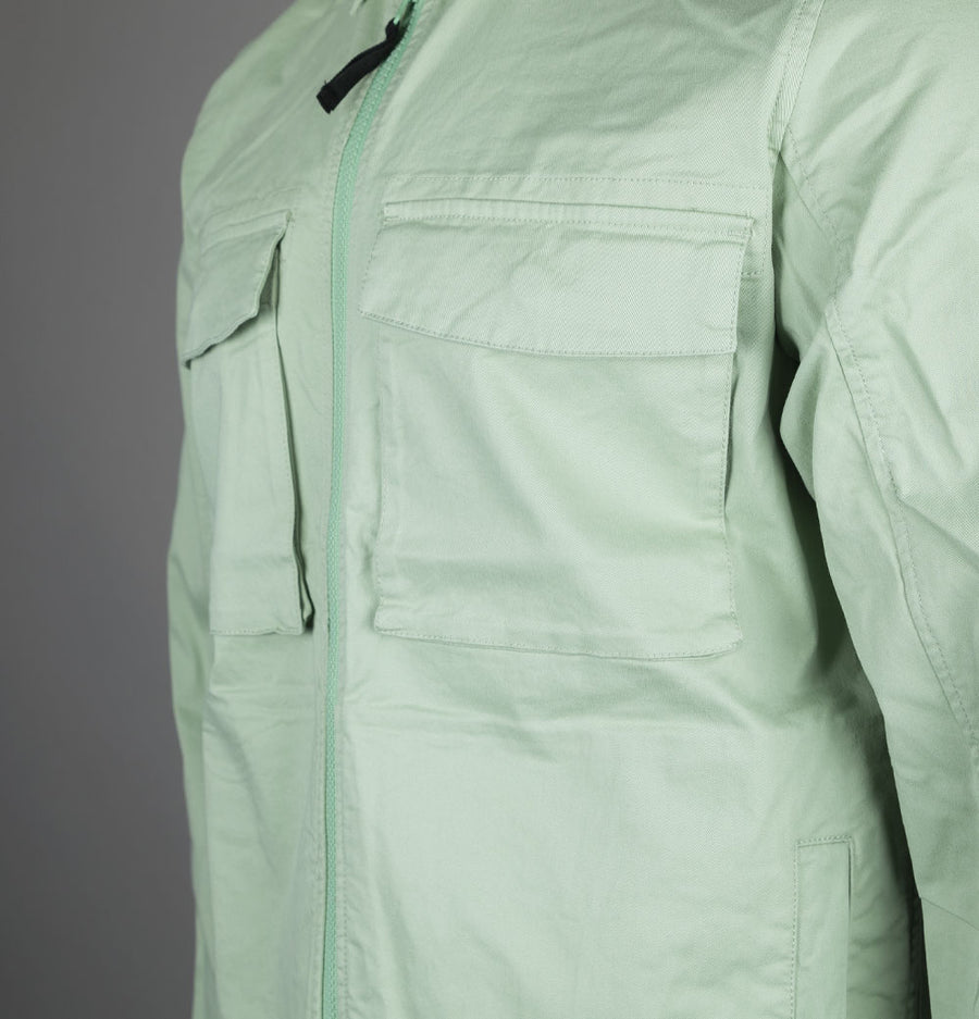 Weekend Offender Formella Overshirt Pale Moss Green