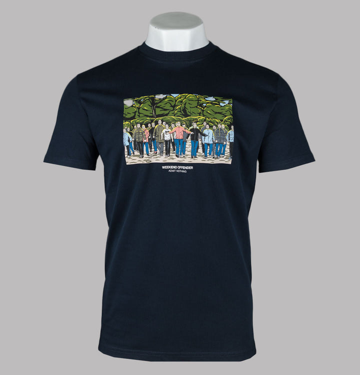 Weekend Offender GSE Graphic T-Shirt Navy