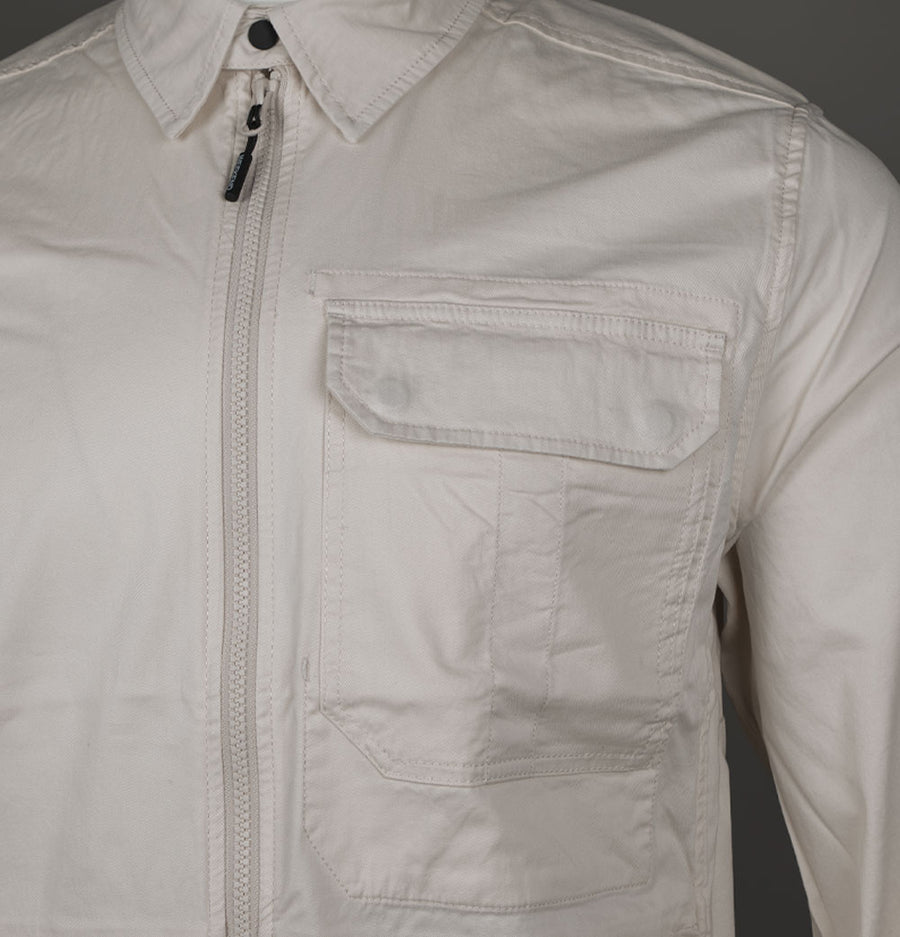 Weekend Offender Graniteville Utility Overshirt Alabaster