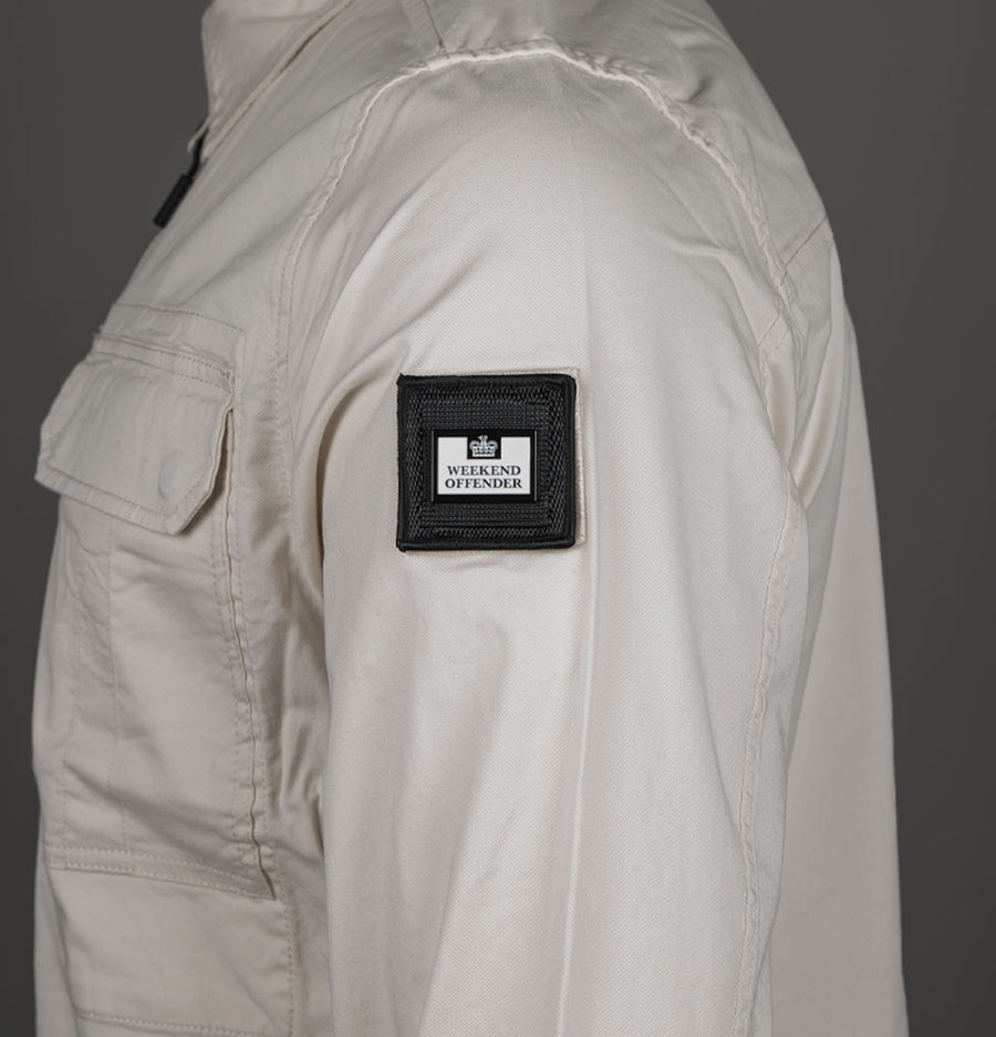Weekend Offender Graniteville Utility Overshirt Alabaster