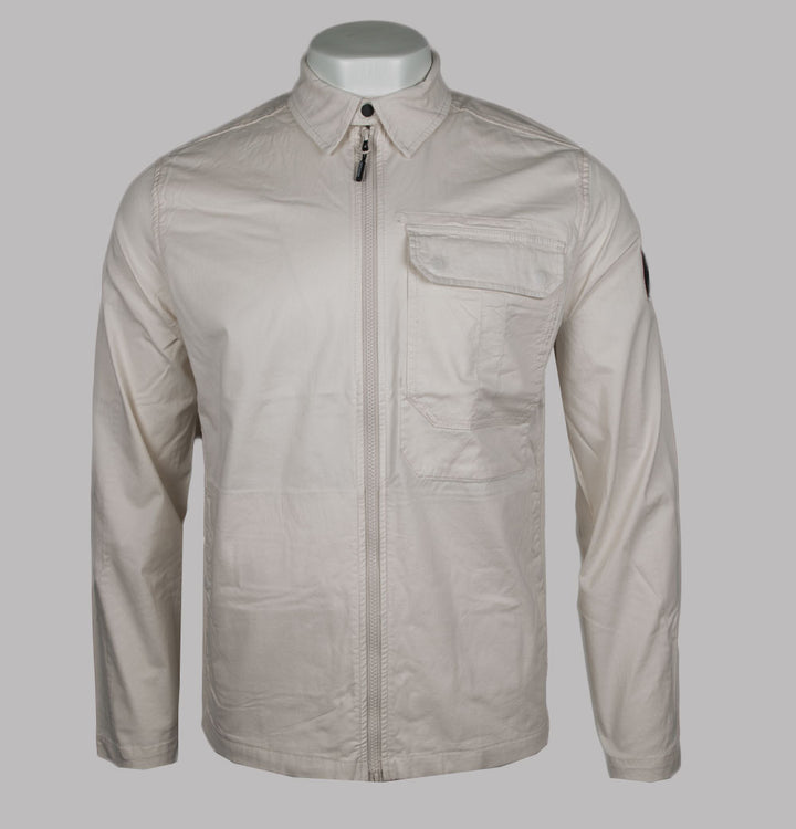 Weekend Offender Graniteville Utility Overshirt Alabaster