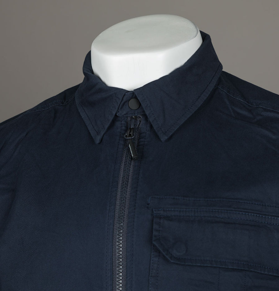 Weekend Offender Graniteville Utility Overshirt Navy