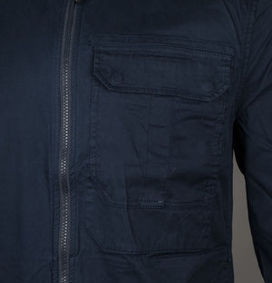 Weekend Offender Graniteville Utility Overshirt Navy