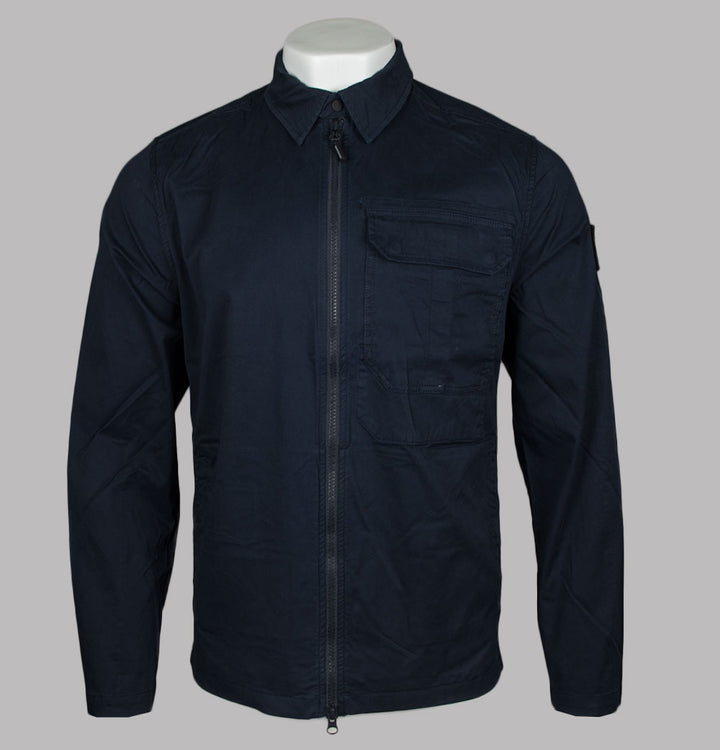 Weekend Offender Graniteville Utility Overshirt Navy